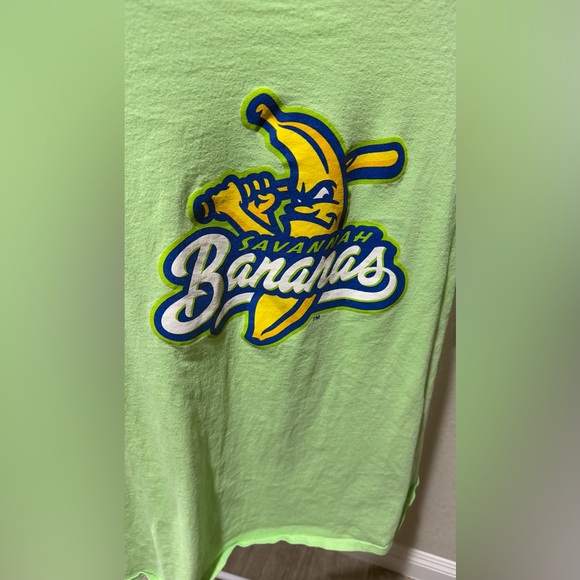 Savannah Bananas Green T-Shirt - Picture 2 of 4